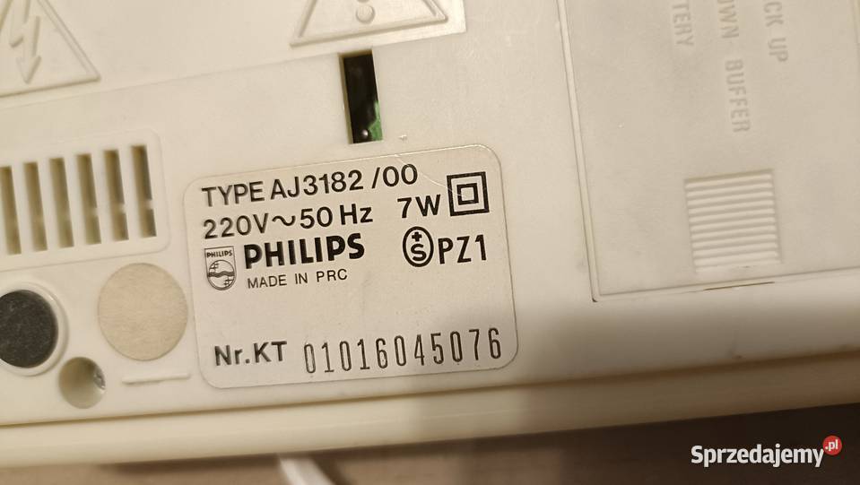 PHILIPS AJ 3182 Radiobudzik grający