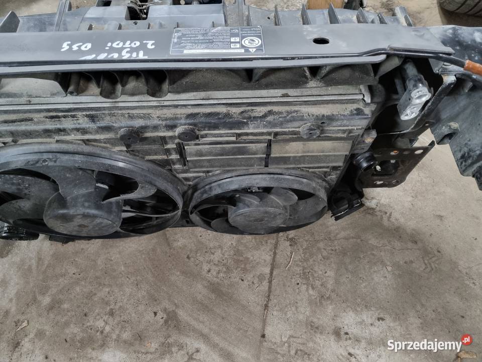 kompletny pas przedni chłodnice 20tdi DSG tiguan wielkopolskie Rakoniewice