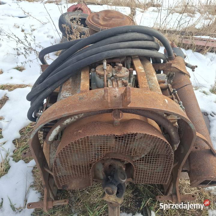 Kompresor sześć cylindrów Grabów nad Wisłą