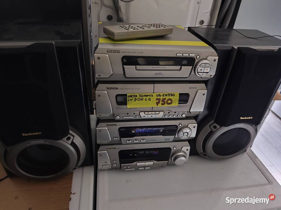 Wieża audio Technics sprzedam
