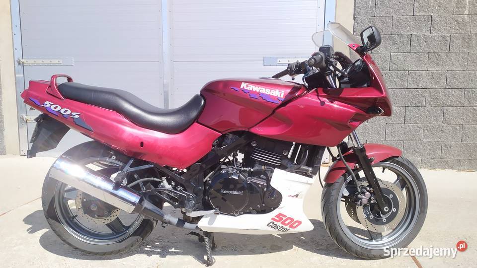 Kawasaki GPZ 500 S bordowy Białystok