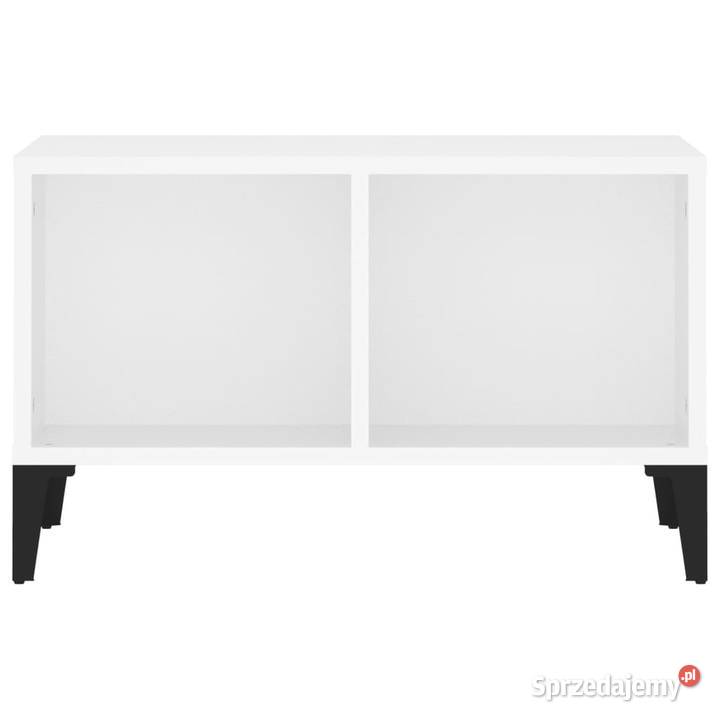 Stolik kawowy biały 60x50x365 materiał Warszawa