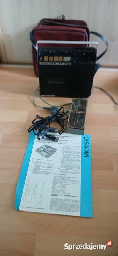 Magnetofon kasetowy Unitra MK 125