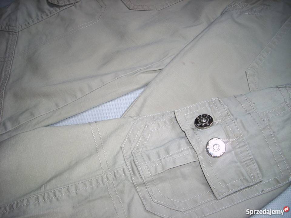 BK spodnie 45 Bojówki Rybaczki Haft J NOWE 34 36 Nowy Sącz