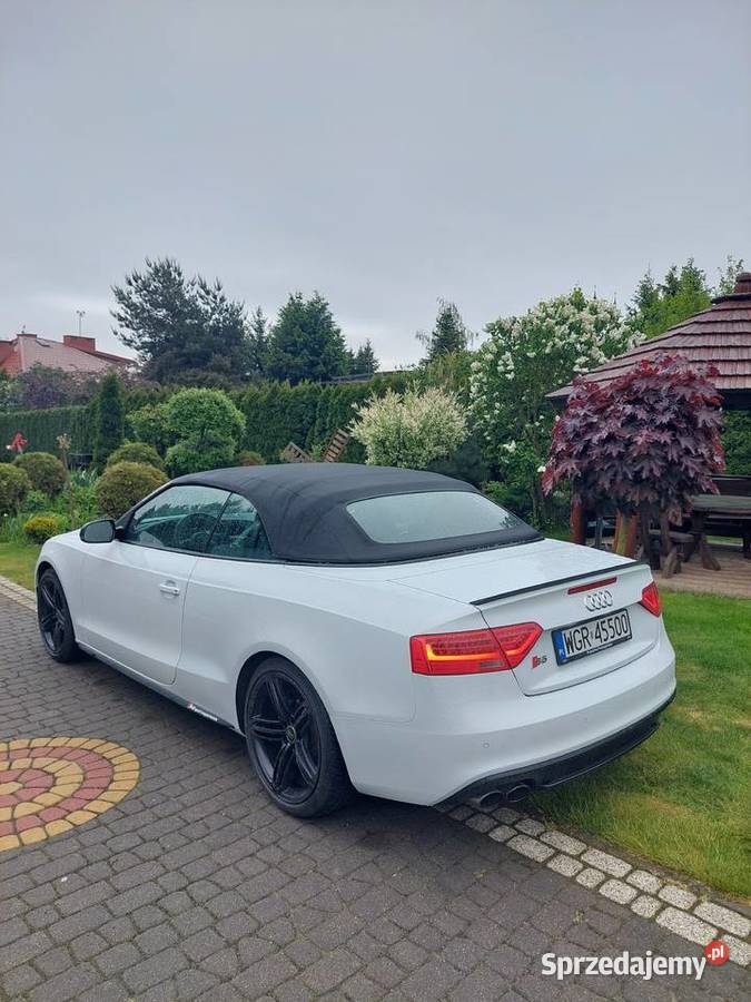 Audi S5 Cabrio 57 4x4 Rok produkcji 2012