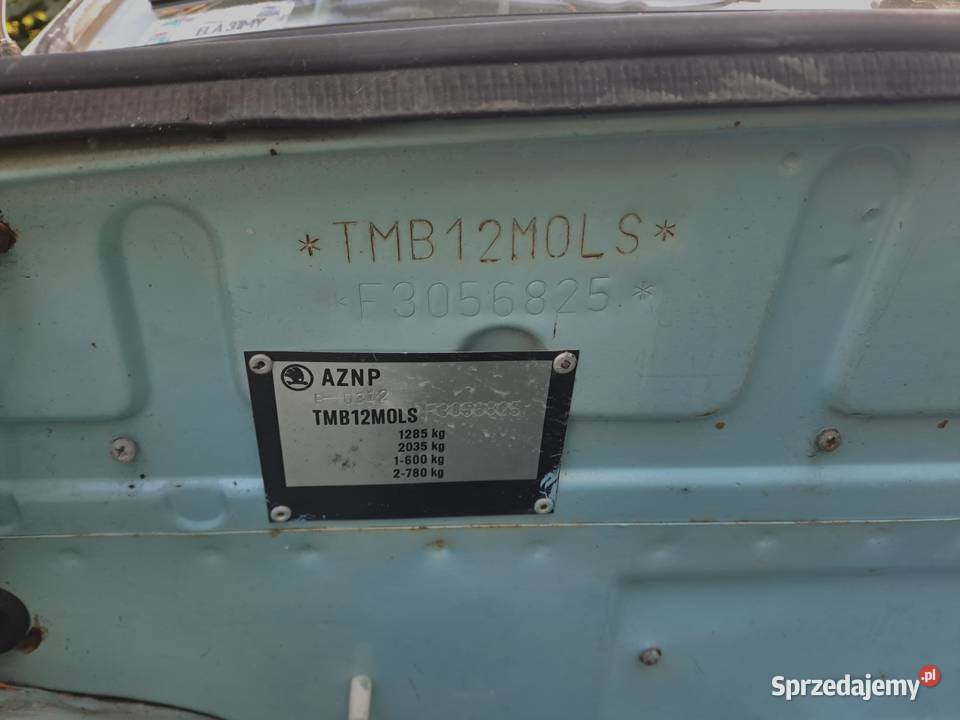 skoda 120ls z szyberdachem fabrycznym b rzadka Łódź