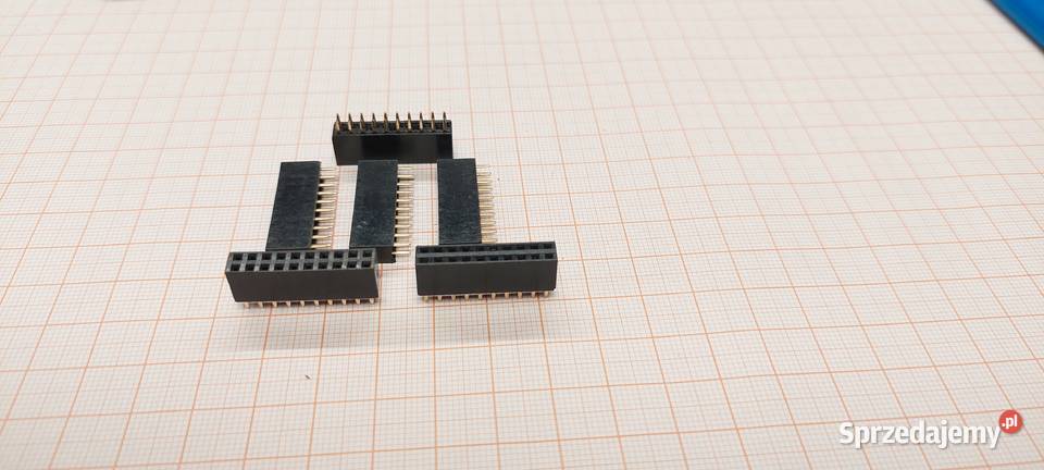 Gniazdo kołkowe żeńskie Gold 2x10 20 DIP 24 Czechowice-Dziedzice