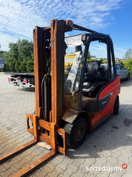 wózek widłowy LINDE H25T01 LPG Triplex 46m DEUTZ sprzedam