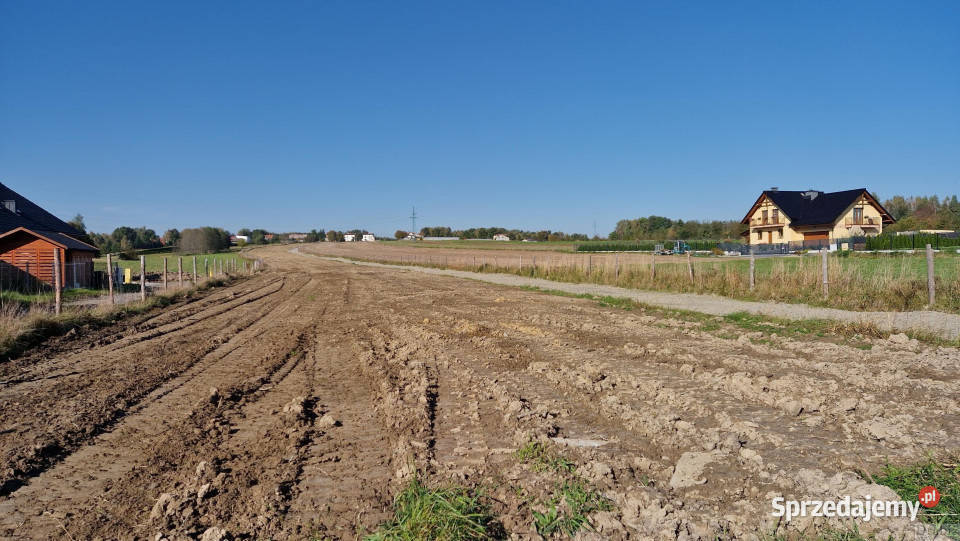 Ogłoszenie grunt Wadowice 800m2 małopolskie