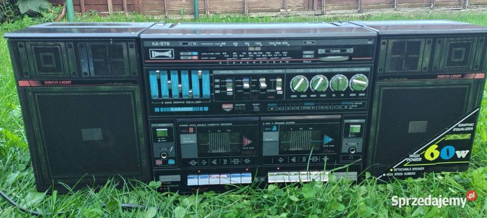 BOOMBOX RADIO KAMASONIC KA976 100SPRAWNY SONY Świdnica