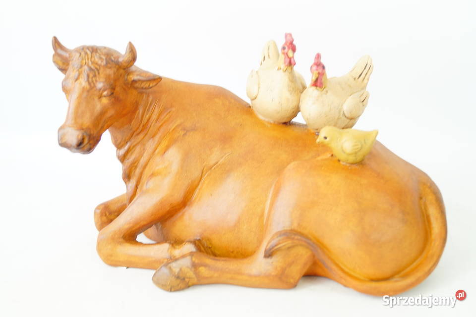 KOGUT I KURY figura dekoracyjna Farma rzeźba Antyki, Sztuka, Kolekcje Gizałki sprzedam