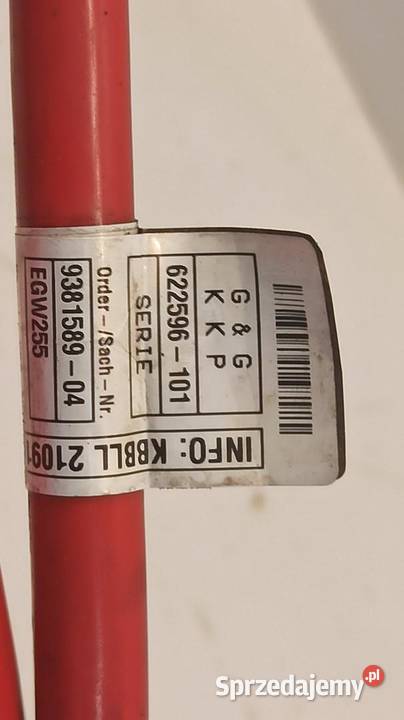 BMW 7 G11 PRZEWODY ZASILAJĄCE KLEMA 9381588 Materiały instalacyjne