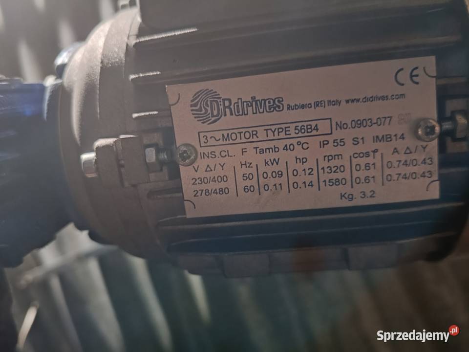 Motoreduktor silnik kilka sztuk Osieczna