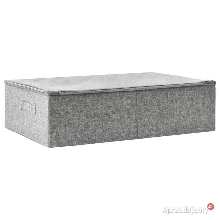 vidaXL Pojemnik tkanina 70x40x18 szarySKU332905 mazowieckie Warszawa