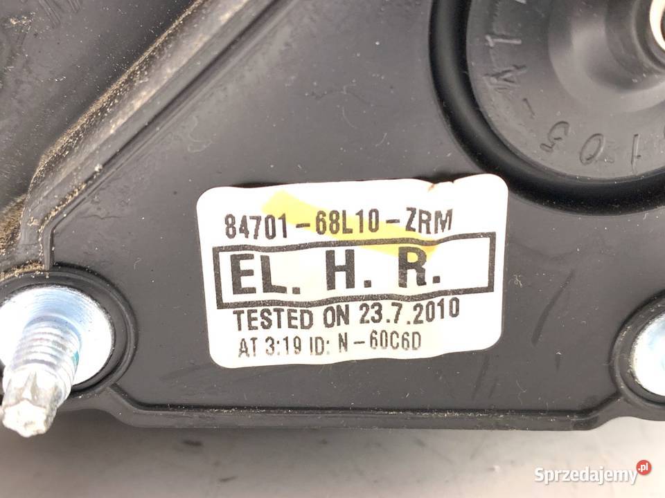 LUSTERKO PRAWY SUZUKI SWIFT IV Hatchback