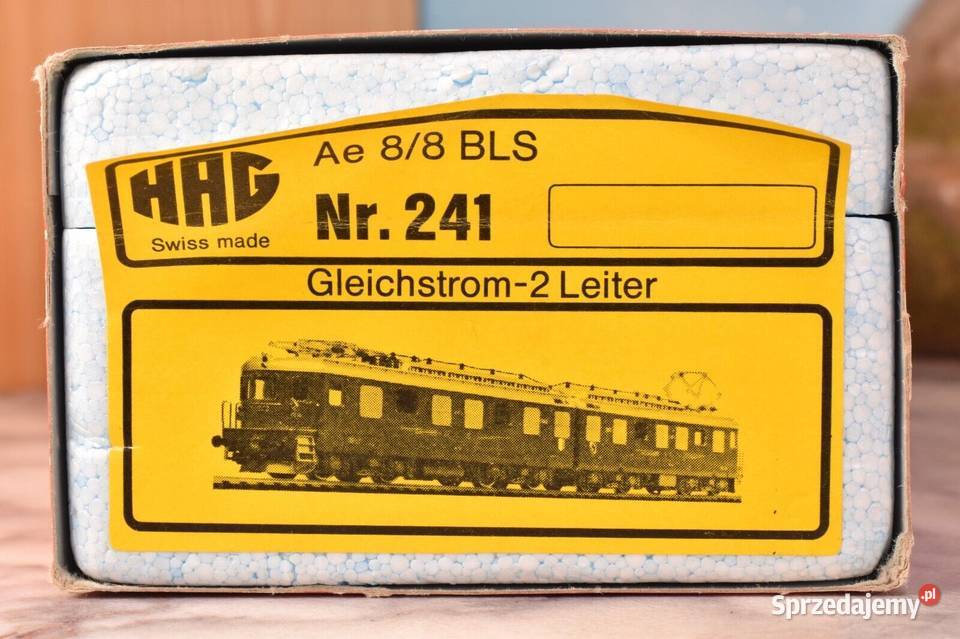 HAG H0 elektrowóz nie ET41 PKP bolek lolek mazowieckie Warszawa