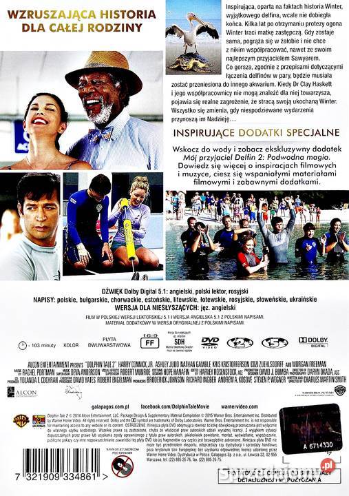 MÓJ PRZYJACIEL DELFIN 2 OCALIĆ MANDY wielkopolskie Kalisz