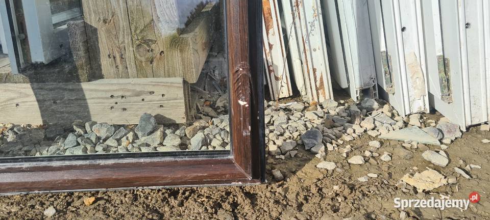 OKNA KacprzaK Witryna 62x125 FIX Używany Orzech Lublin