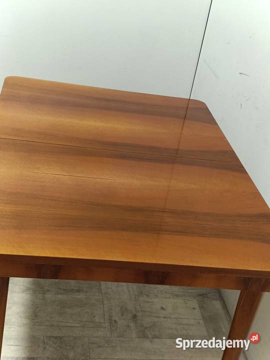 stół Halabala orzech design lata 6070 vintage Radomsko