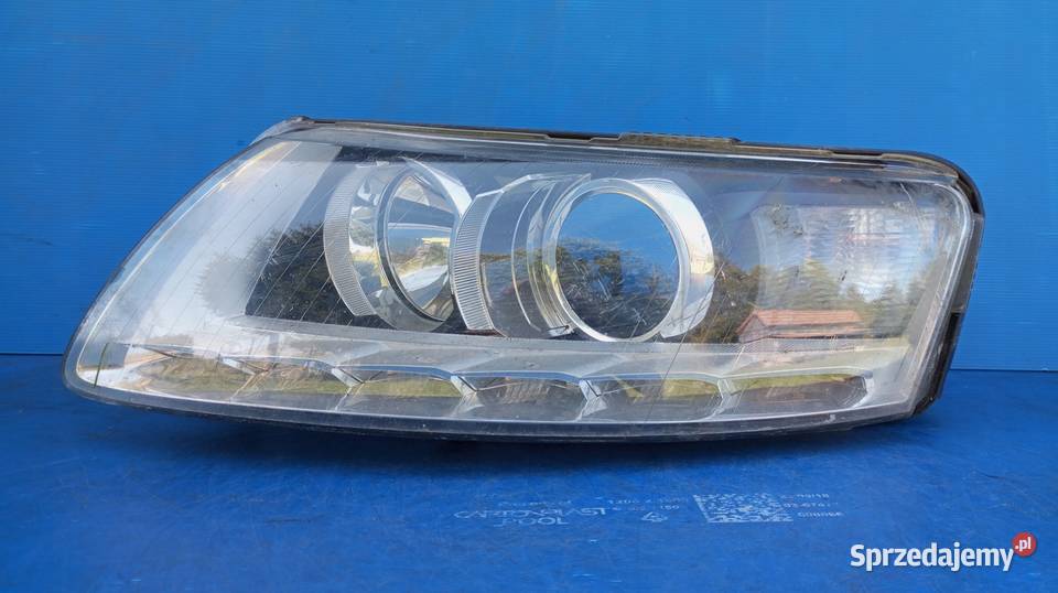 LAMPA REFLEKTOR LEWY PRZÓD EU 4F0941029CP XENON Nowy Tomyśl