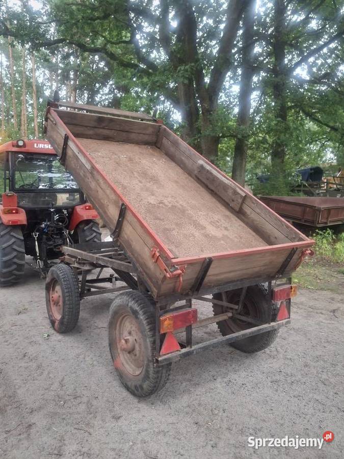 Przyczepa wywrotka 240x130 minitraktorek ciapek Krosno Odrzańskie sprzedam