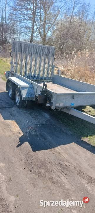 Przyczepa dwuosiowa platforma hydrauliczna Namysłów
