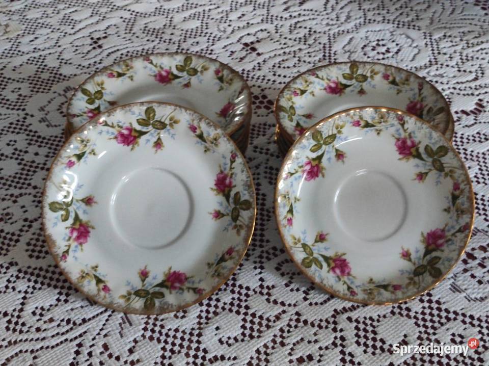 17 podstawka talerzyk spodek deserowy porcelana Pozostałe sprzedam