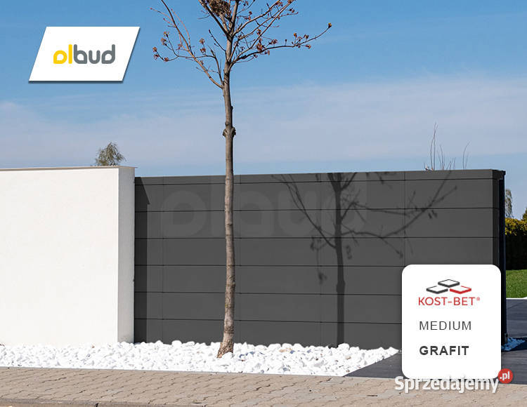Bloczek ogrodzeniowy KOSTBET MEDIUM GRAFIT sprzedam
