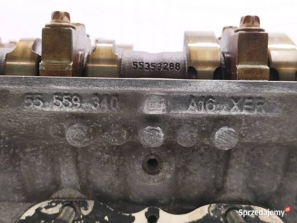 GŁOWICA KOMPLETNA 55559340 A16XER 16 16V Opel Głowice cylindrów