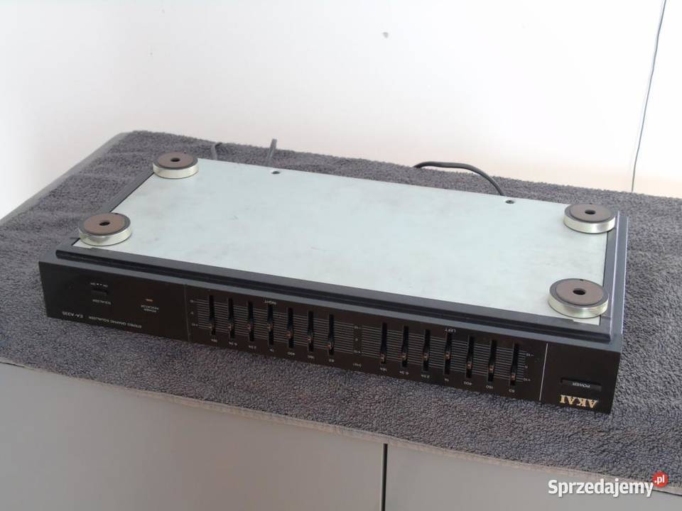 Korektor graficzny Akai EAA335 sprawny WYSYŁKA Wzmacniacze i pokrewne Jasło
