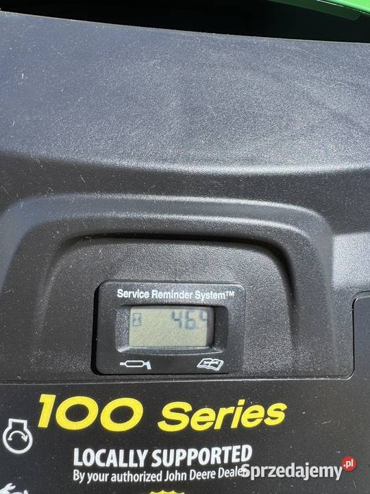 Traktorek kosiarka John Deere E100 BriggsStrat z Białystok