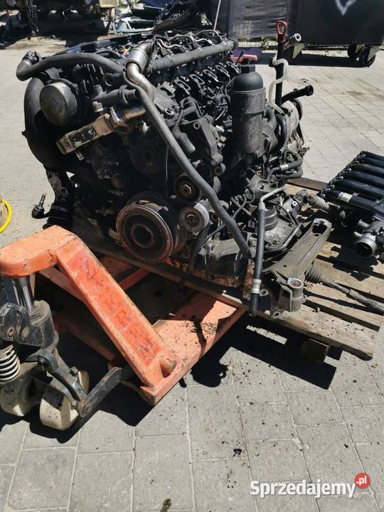 Silnik diesel BMW E60 z skrzynią biegów Chełmiec sprzedam