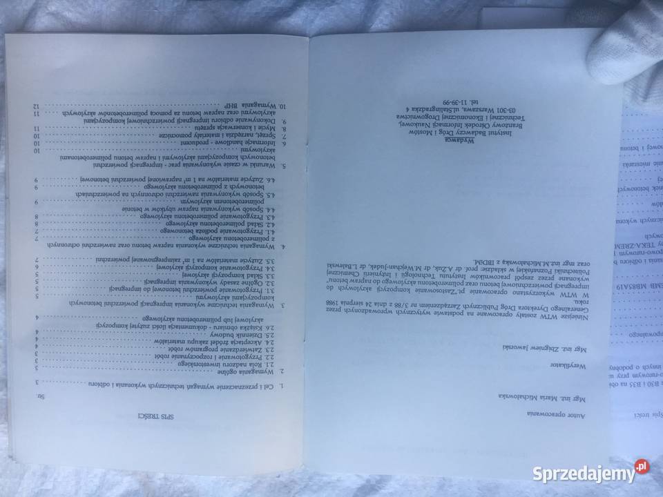Badania wykonania betonu klasy B30 i B50 w Antykwariat Łęczyca