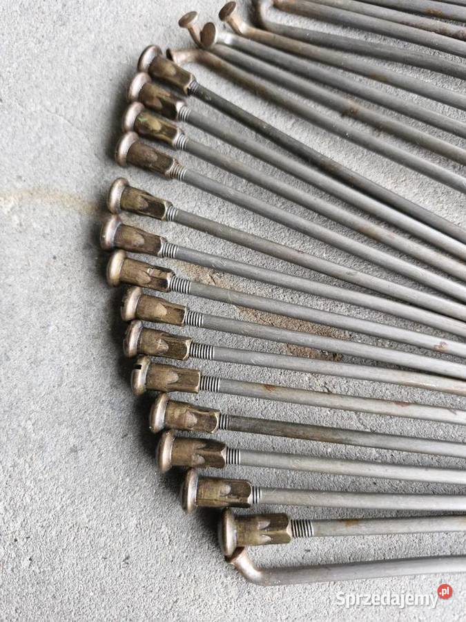 Junak M10 oryginalne szprychy nyple mosiężne mazowieckie Grodzisk Mazowiecki