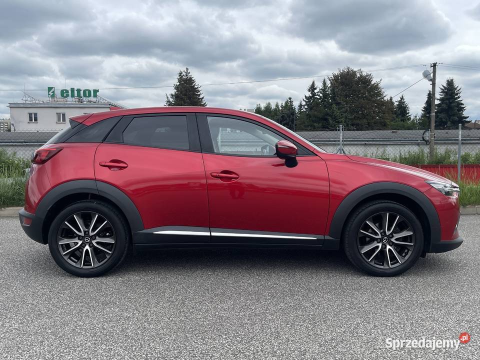 Mazda CX3 20 benz 120 2015r Bogate wyposażenie skórzana tapicerka Rzeszów