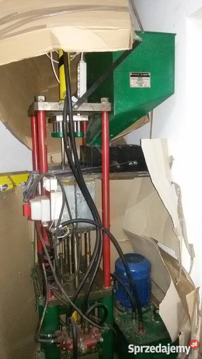 Prasa hydrauliczna do produkcji wyprasek Gorlice