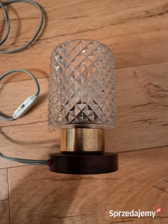 Retro lampka nocna z1967 roku firmy Pokrok Lubań
