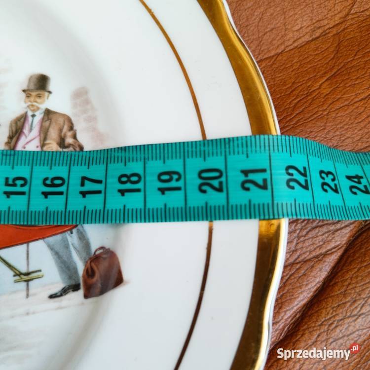 Angielska porcelana Lanchester 1895 talerz Warszawa sprzedam
