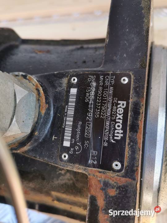 Silnik jazdy Rexroth A6VM115EP Wilkowo