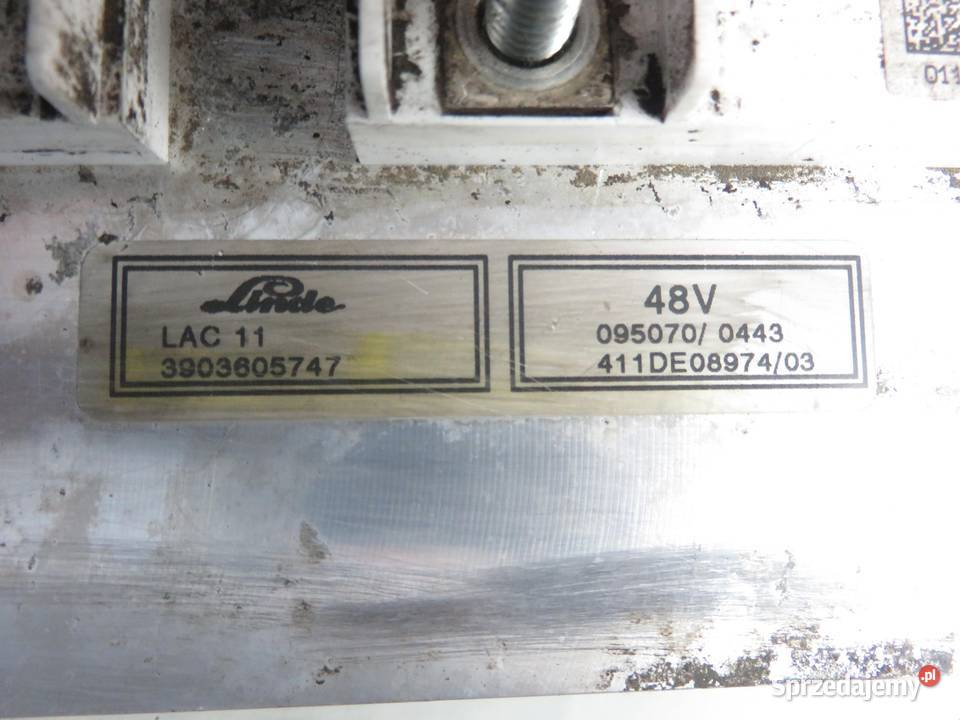Sterownik LAC 11 48V Linde Controller 3903605747 małopolskie