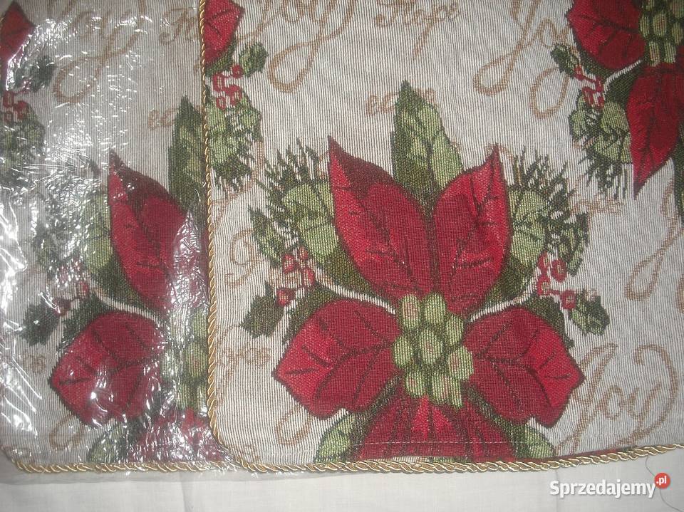 ŚWIĄTECZNE poszewki na poduszki GWIAZDA mazowieckie Warszawa