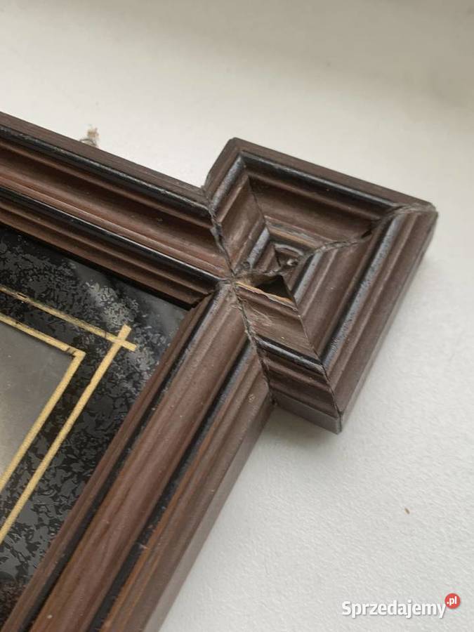 Stary Ładny obrazek Maryja łódzkie