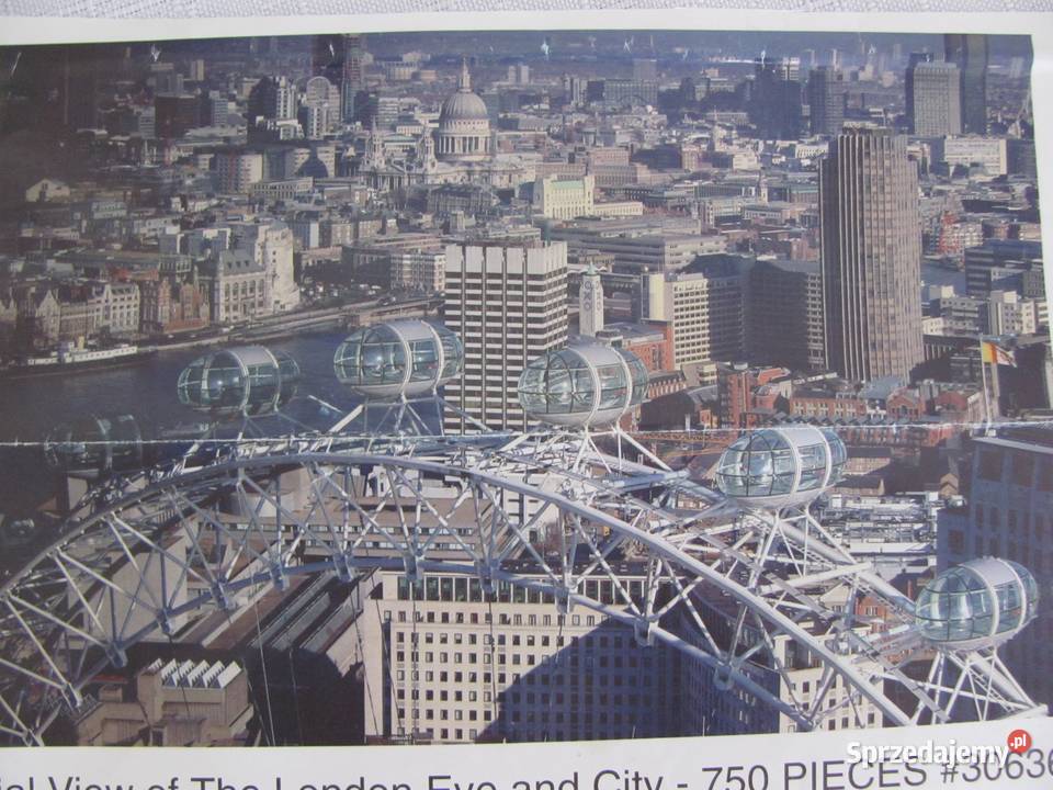 Puzzle JIGSAW Puzzle 750 el Aerial View of The Puzzle lubelskie