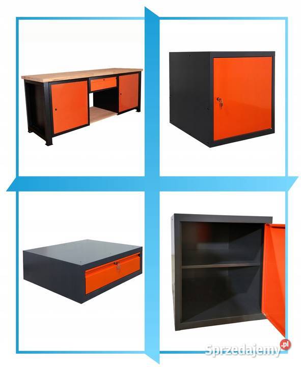 STÓŁ Warsztatowy P2122 DUŻY Metalowy z szufladą kujawsko-pomorskie Bydgoszcz