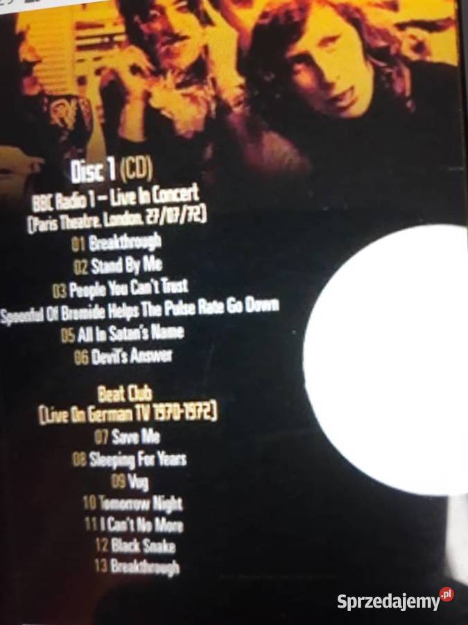 Archiwum hard rocka ATOMIC ROOSTER Live 1970 podkarpackie Rzeszów