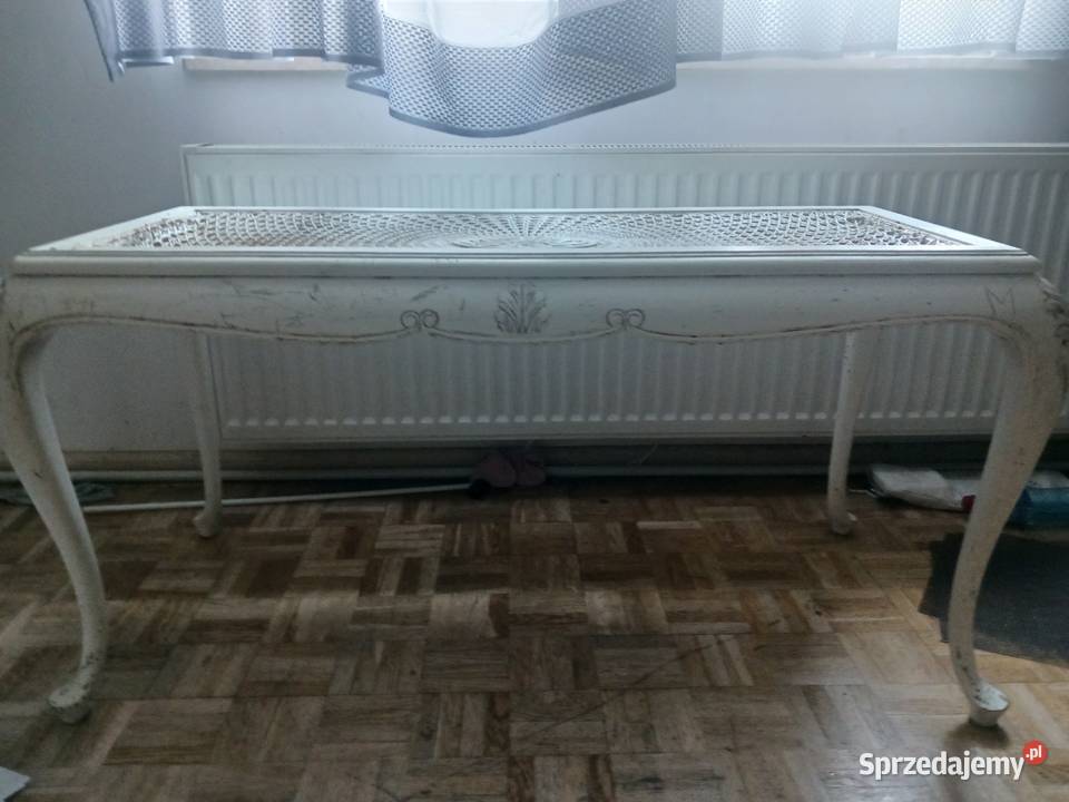 Stolik kawowy do renowacji Antyki, Sztuka, Kolekcje wielkopolskie Kalisz