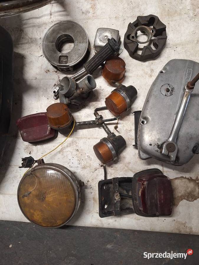 Jawa Cz 350 pozostałosci Rawa Mazowiecka