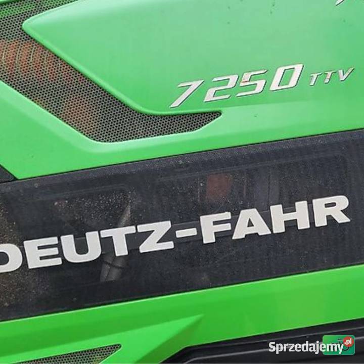DeutzFahr 7250 TTV 2017r Parts Części Wilkowo sprzedam