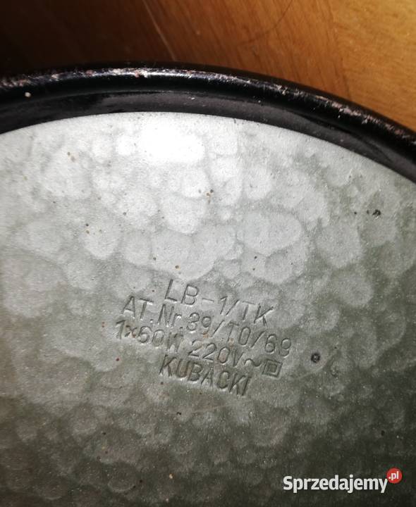 Kultowa lampka PRLKubacki lata 60te Warszawa sprzedam