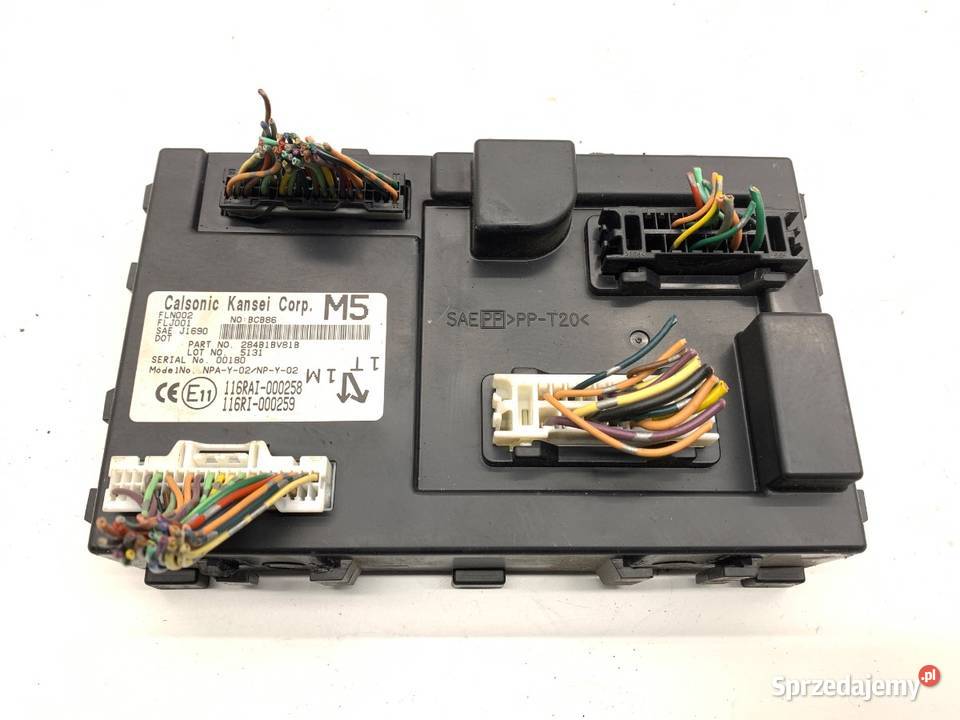 MODUŁ KOMFORTU NISSAN JUKE F15 116RAI000258 osobowe